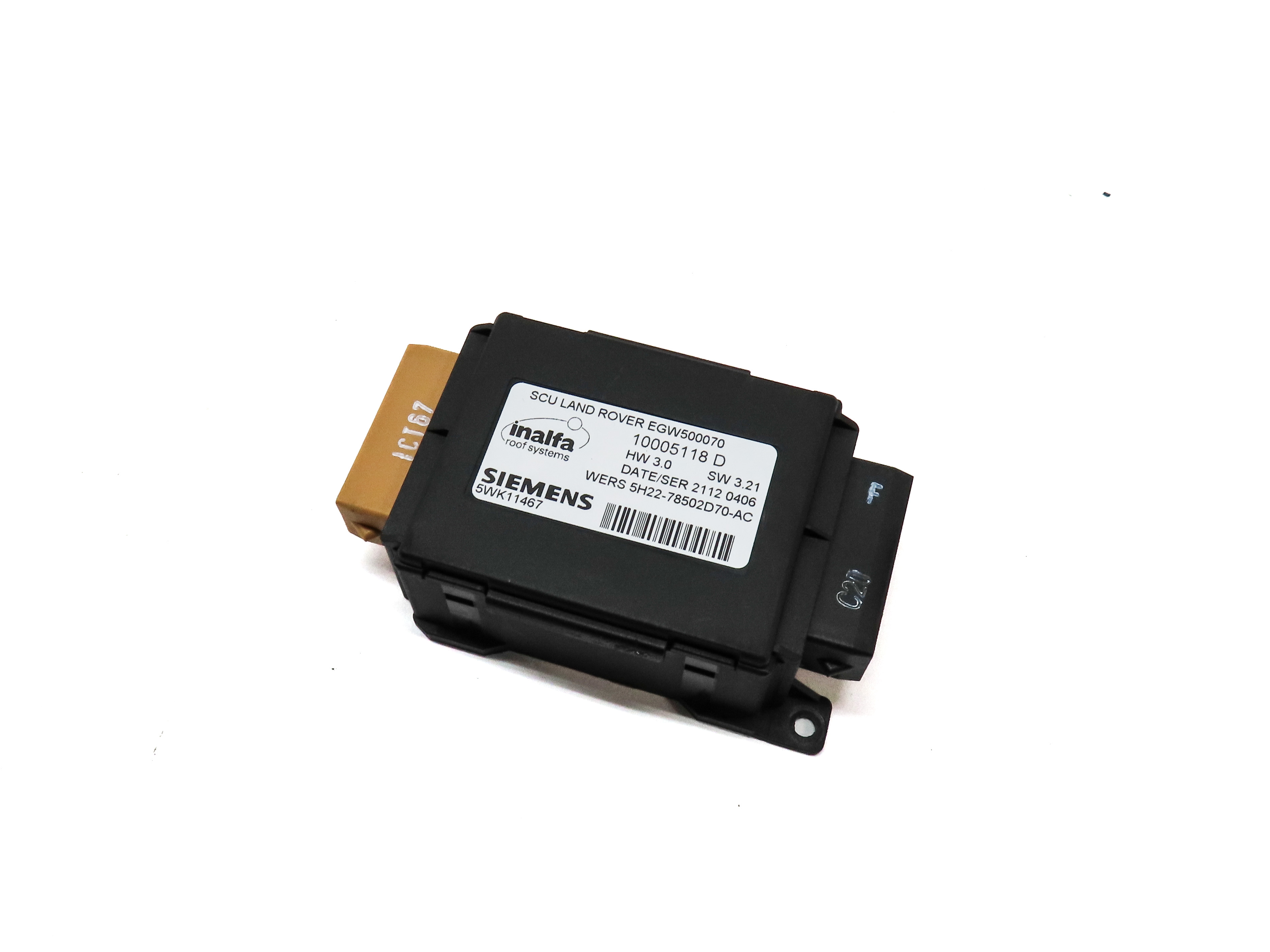 2012 LAND ROVER LR4 (L319) SUNROOF SUN ROOF CONTROL MODULE — exact item pictured